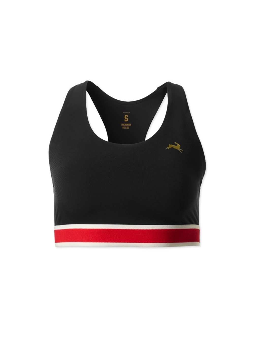 Tracksmith Run Bra Black (Small)